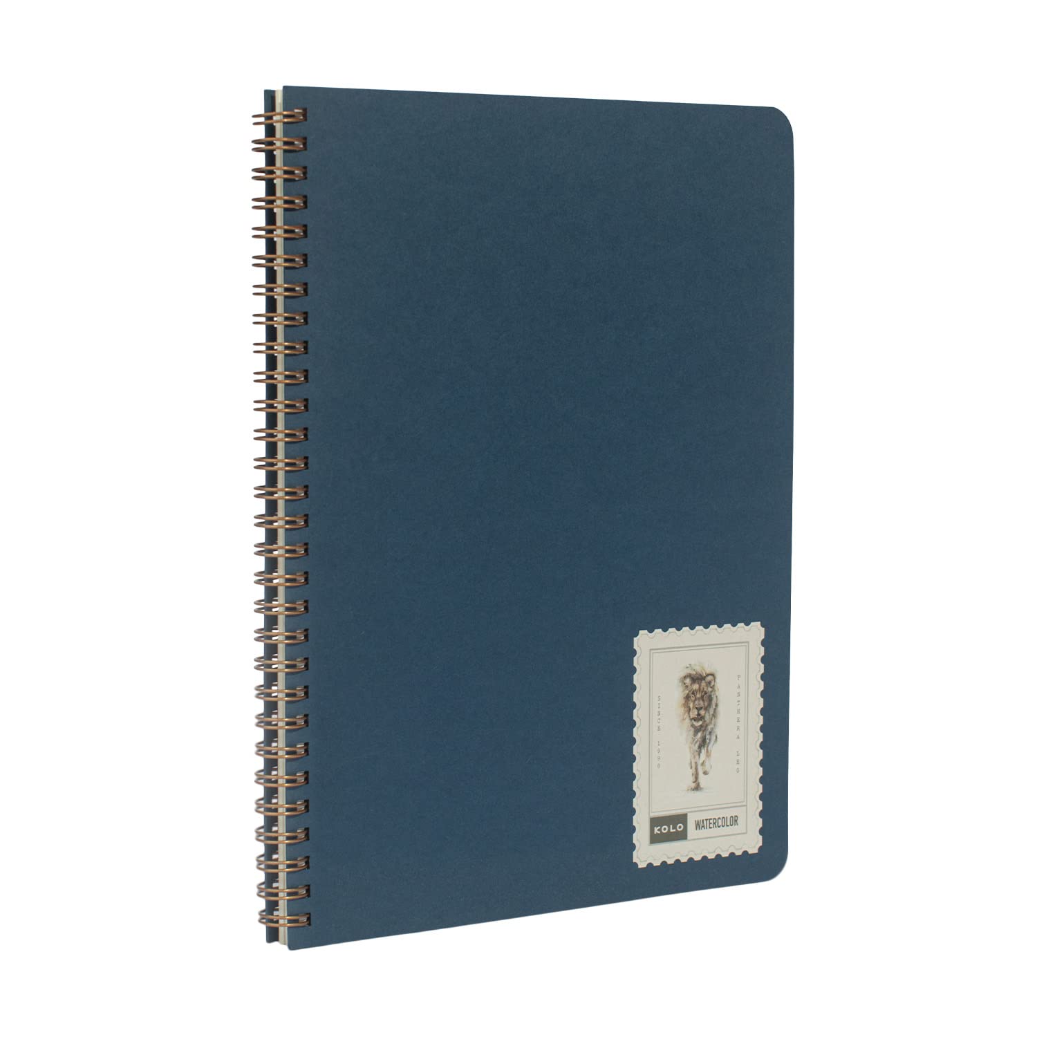 Kolo 7x10 Watercolor Book, Spiral Bound, 140lb/300gsm, Ideal for Watercolor, Acrylic, and Gouache