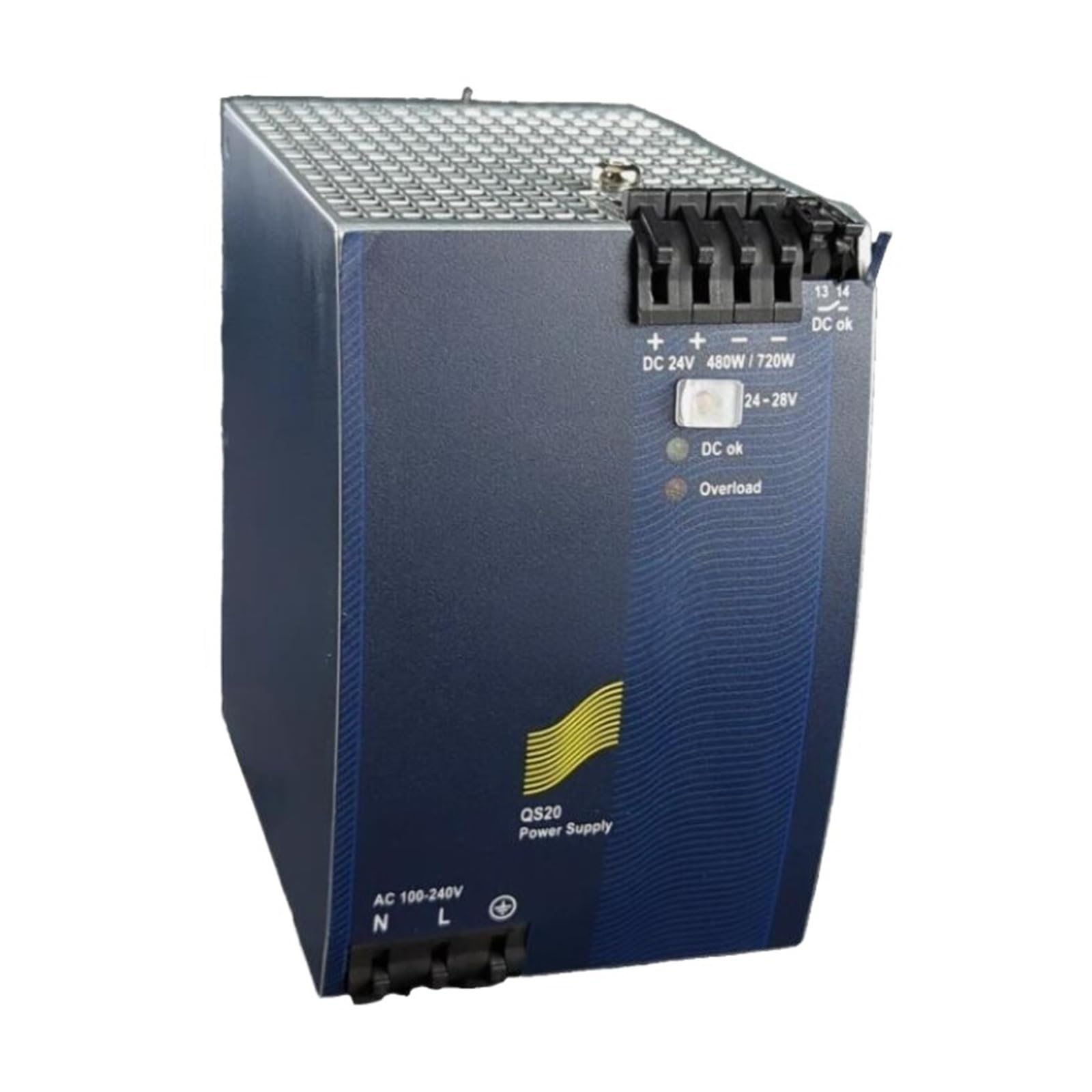 Module d'alimentation QS20.241 industriel pour rail DIN efficace