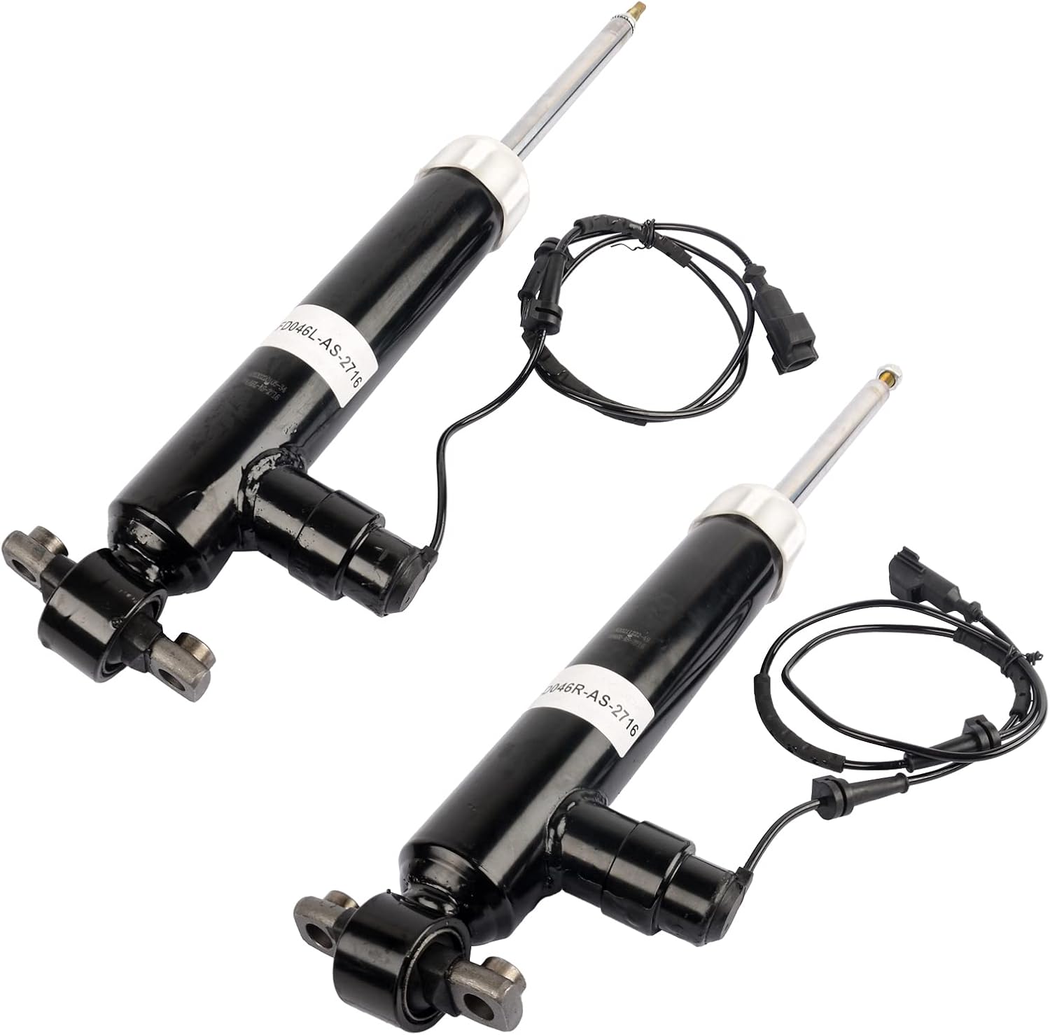 2 PCS Rear Left & Right Air Suspension Shock Absorbers with Electric Compatible with Lin-coln MKZ 2.0L 3.0L 3.7L 2013-2020# ASH24635 ASH24514 EG9Z18125D ASH24651