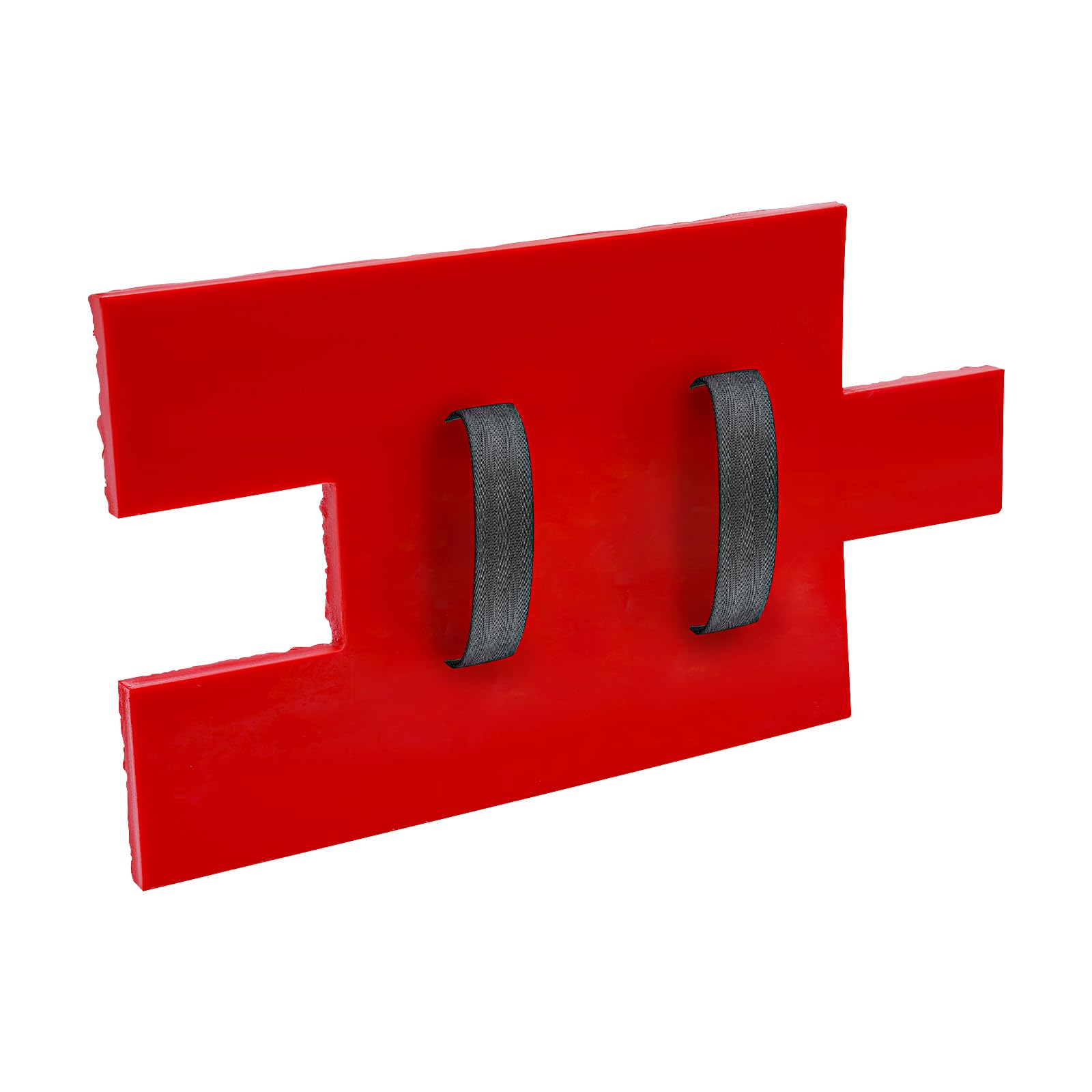 Professional Concrete Overlay Stamp, PU Concrete Stamping Mold, Heavy-Duty Stone Texture Mat with Carrying Handles for Decorative Outdoor Walkways Floors (22.2 * 12 inch)