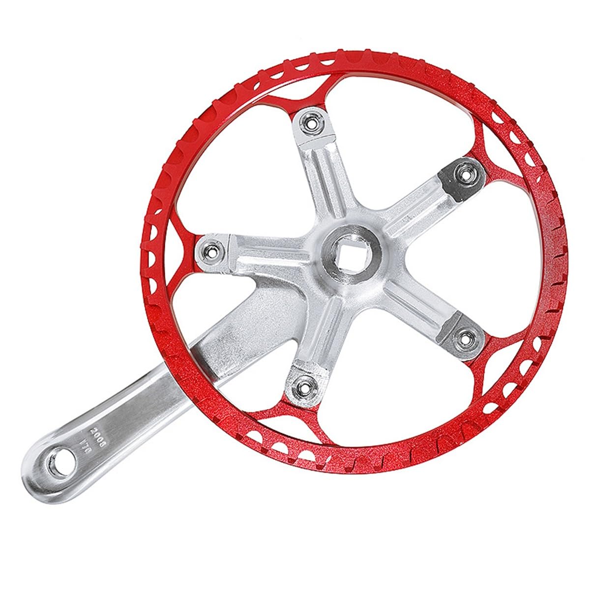Amazon.co.jp: クランクセットセット 170mm 折りたたみ自転車 130 BCD