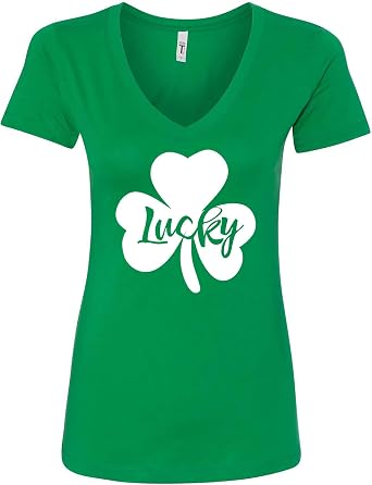 St Patricks Day Womens V Neck Shirt 