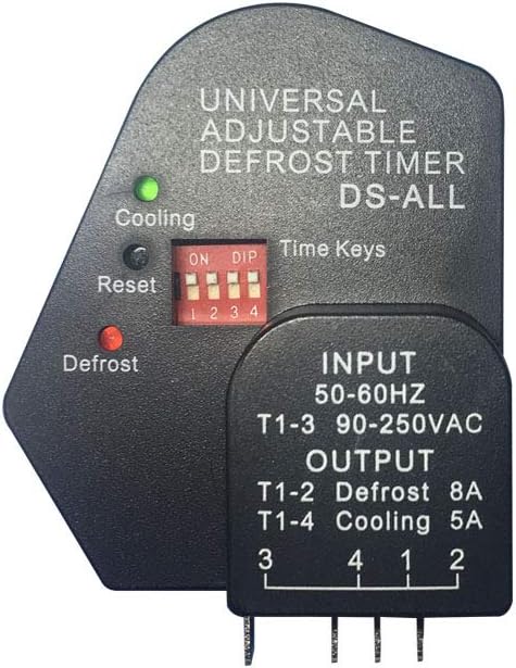 Zero Universal Adjustable Defrost Timer DS-All can Replace All The Models of defrost Timer