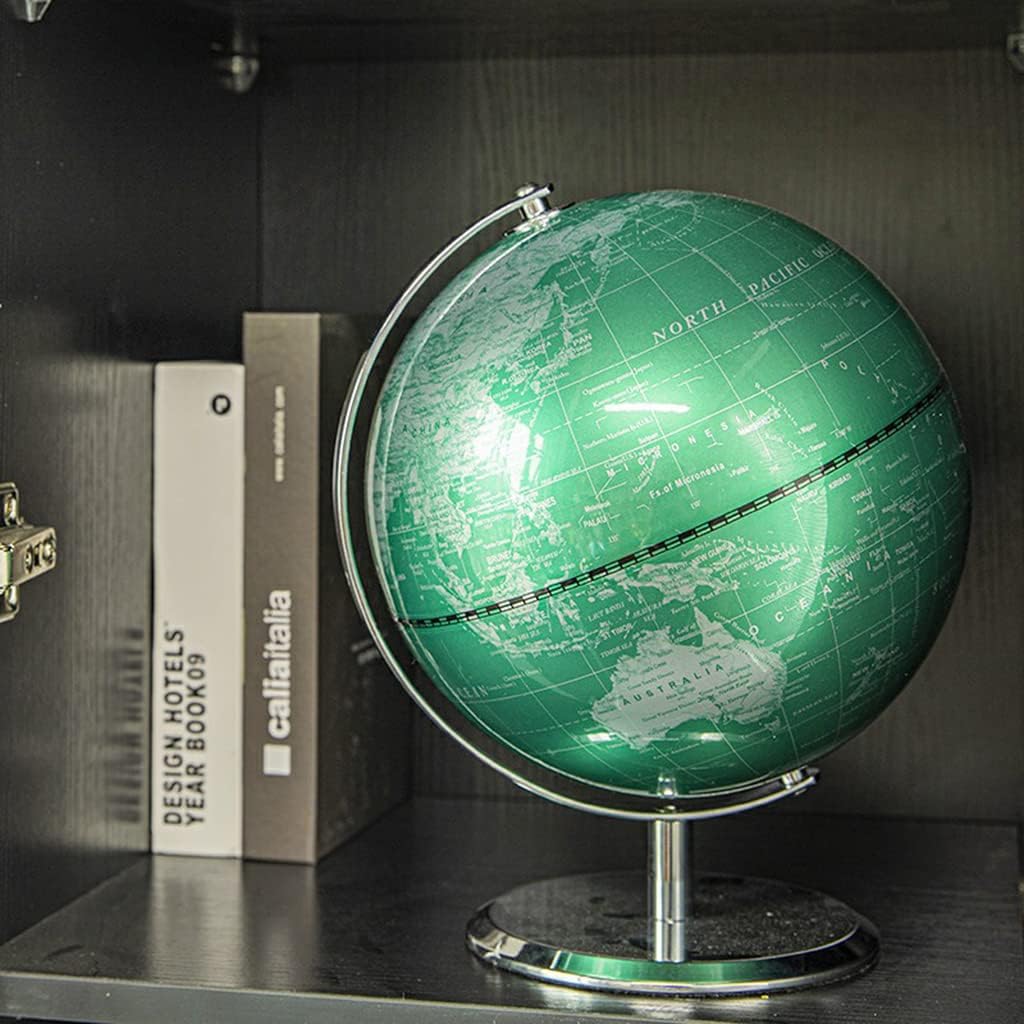 The Most Practical Globe Large Hd World Globes Light Luxury High-end World Globe with Stand for Home, Office Classroom Geographic World Globe Inspiring Puzzle Gifts
