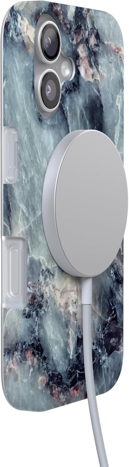Casely iPhone 17 Case | Deep Sea | Blue Marble | Compatible with MagSafe | Classic Ultra Slim Design