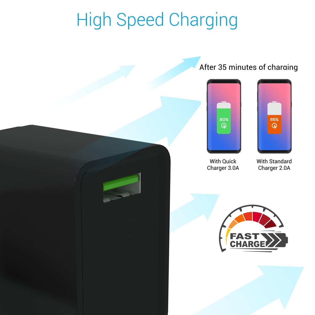 Portronics Adapto One,18W 3A Mach USB Charging Adaptor,Comes with 1M Type-C Cable Single Port Wall Charger for Iphone11/Xs/Xs Max/Xr/X/8/7/6/Plus,Ipad Pro/Air2/Mini3/Mini 4,Samsung S4/S5&More,Black 16 613cOd g5aL. SL1200