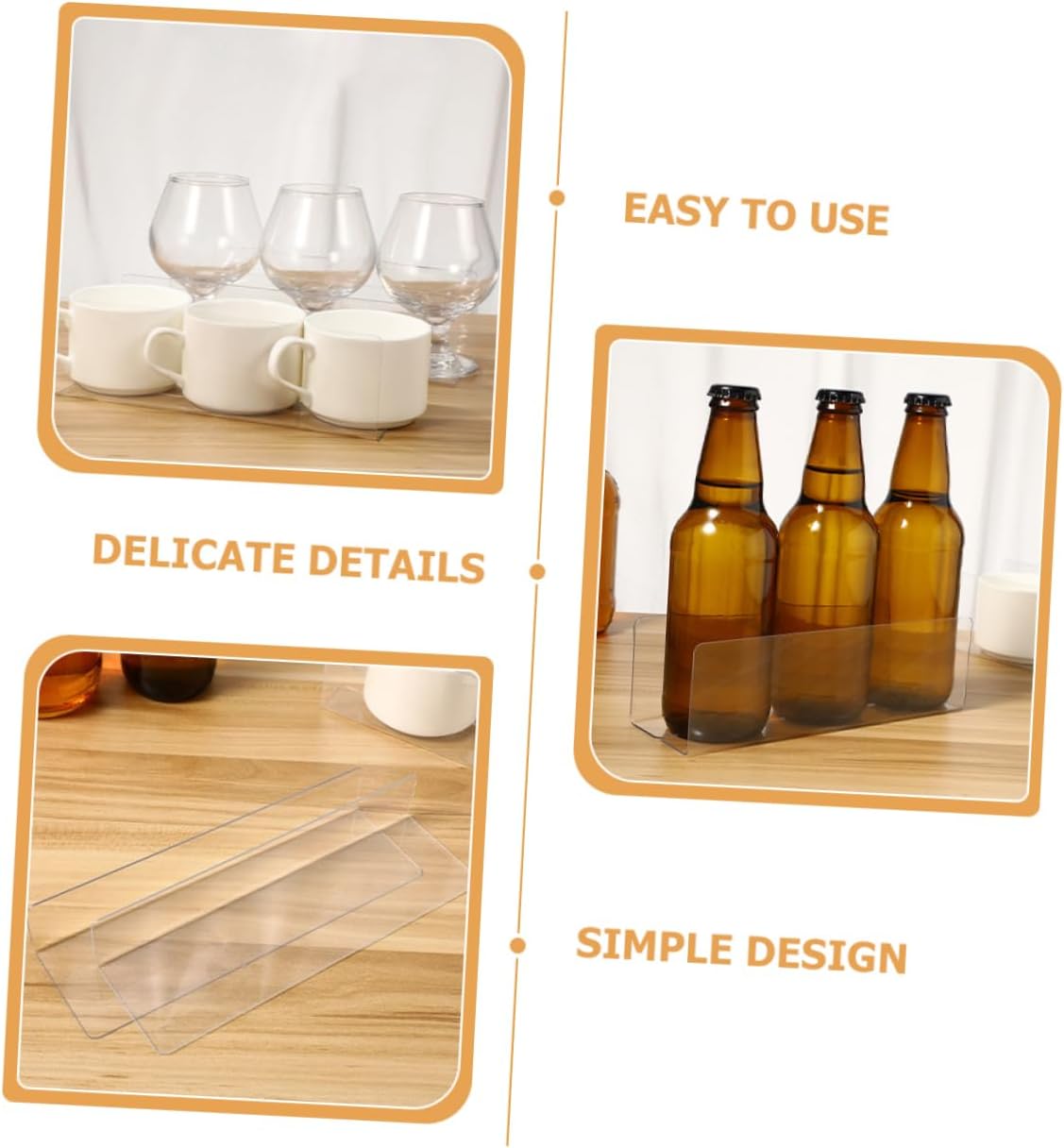 30pcs Shaped Shelf Dividers for Organizing Supermarket Closet and Bookshelf Easy Installation Material Stable Item Separation