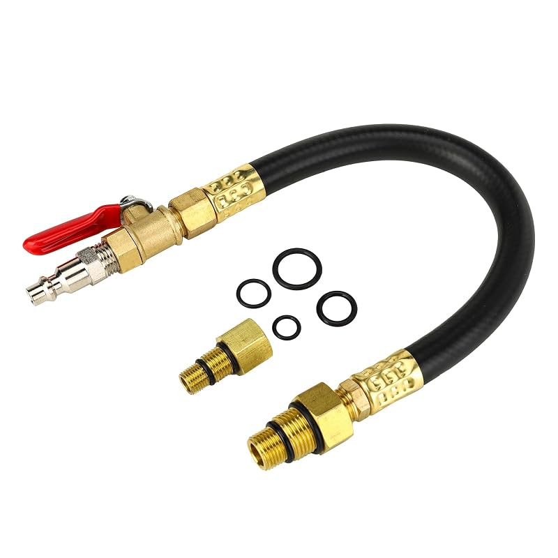 Kit de Mangueira para Pressurização e Retenção de Válvulas do Motor 3mirrors M10 M12 M14 M18 014GM02
