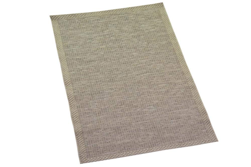 CARPETIA Tapis Sisal Intérieure & Extérieure Balcon Cuisine Terrasse Salle de Séjour - Beige Gris Größe 140x200 cm