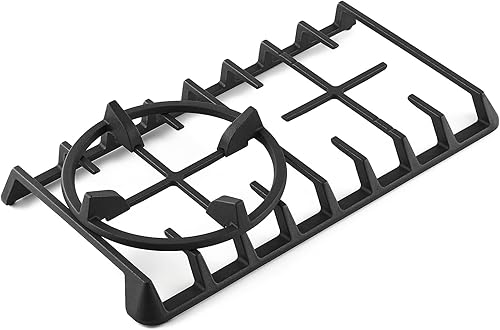 Miniatura 8 de Anillo de wok, piezas de repuesto de hierro fundido Wok Anillo de soporte para estufa de gas Rejilla Quemador Samsung, GE, Kitchenaid, LG,
