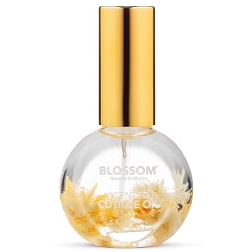 Blossom Cuticle Oil for Nails, Moisturizing, Almond Biscotti, 0.5 fl. oz