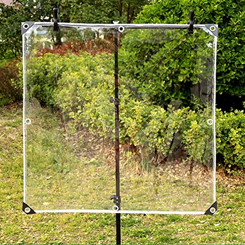 Lona transparente resistente a la intemperie para jardín e invernaderos 3