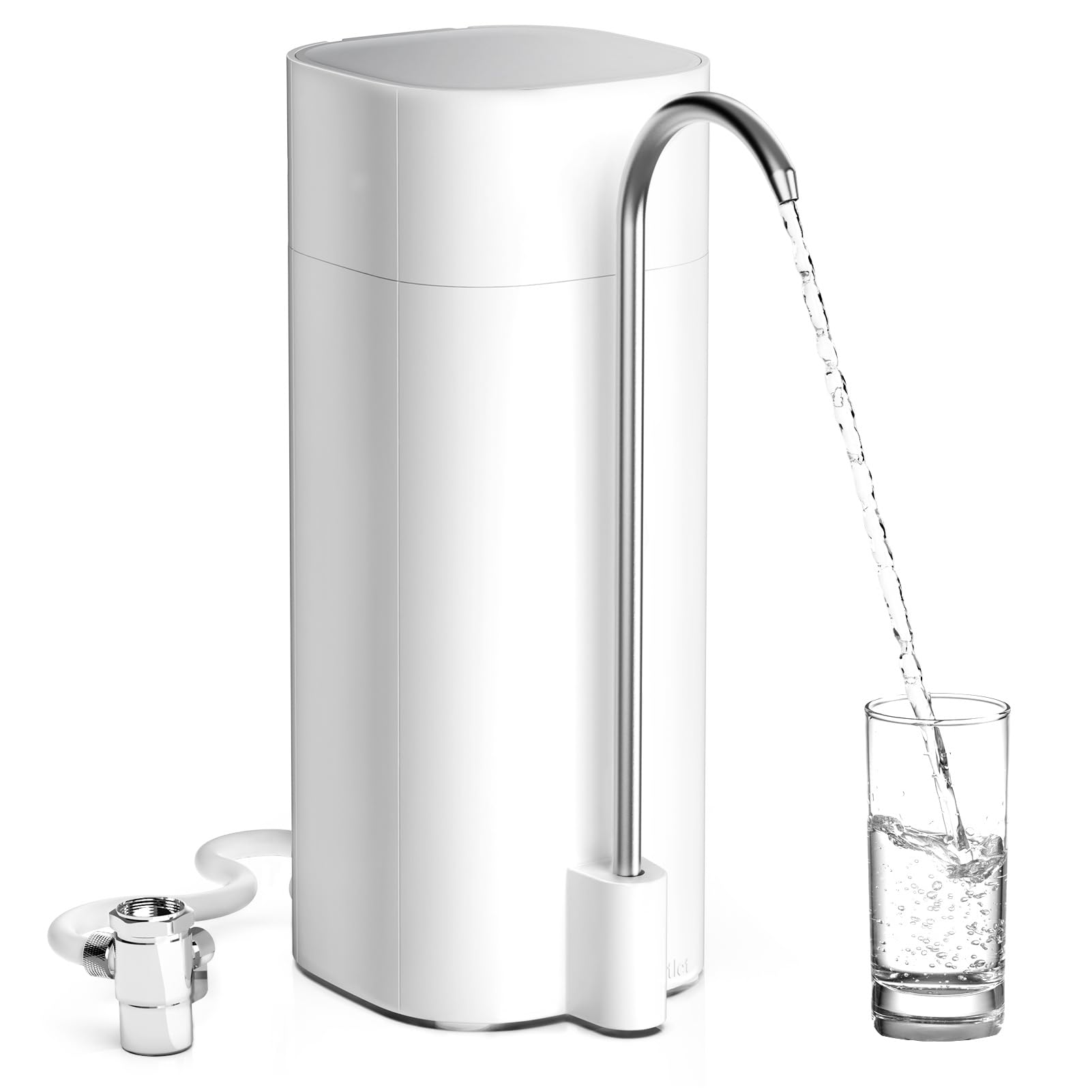 スタンド型浄水器 ホワイト Amazon | 【2024 新モデル】逆浸透膜浄水器 置き型浄水器