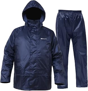 Rain Suits for Men Women Waterproof Work Lightweight Rainwear Rain Coat Rain Gear