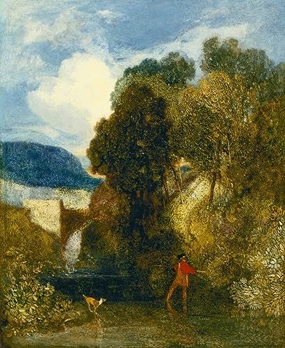 Impression prints toile haute définition du paysage fluvial Sell Cotman 60x90