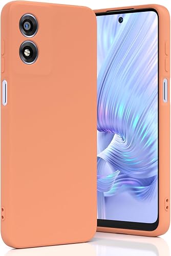 Miniatura 9 de Funda para Moto G Play 2024 4G, silicona líquida, delgada, suave, TPU, protección de cuerpo completo, a prueba de golpes, para G Play 2024 4G (gris)