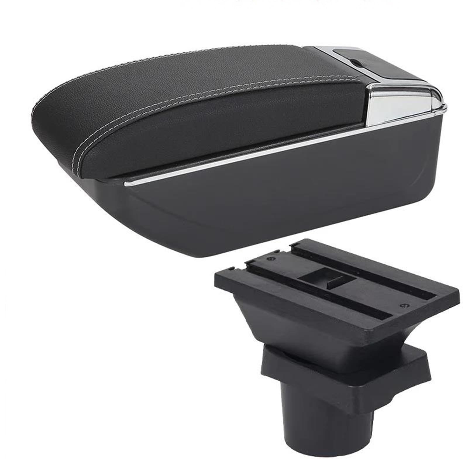 Hjkdsz Type C For Skoda For Citigo For Vw Up For Seat For Mii Car Center Console Storage Box Armrest Accessories(Type C)