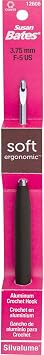 Susan Bates Soft Ergonomic Silvalume Crochet Hook