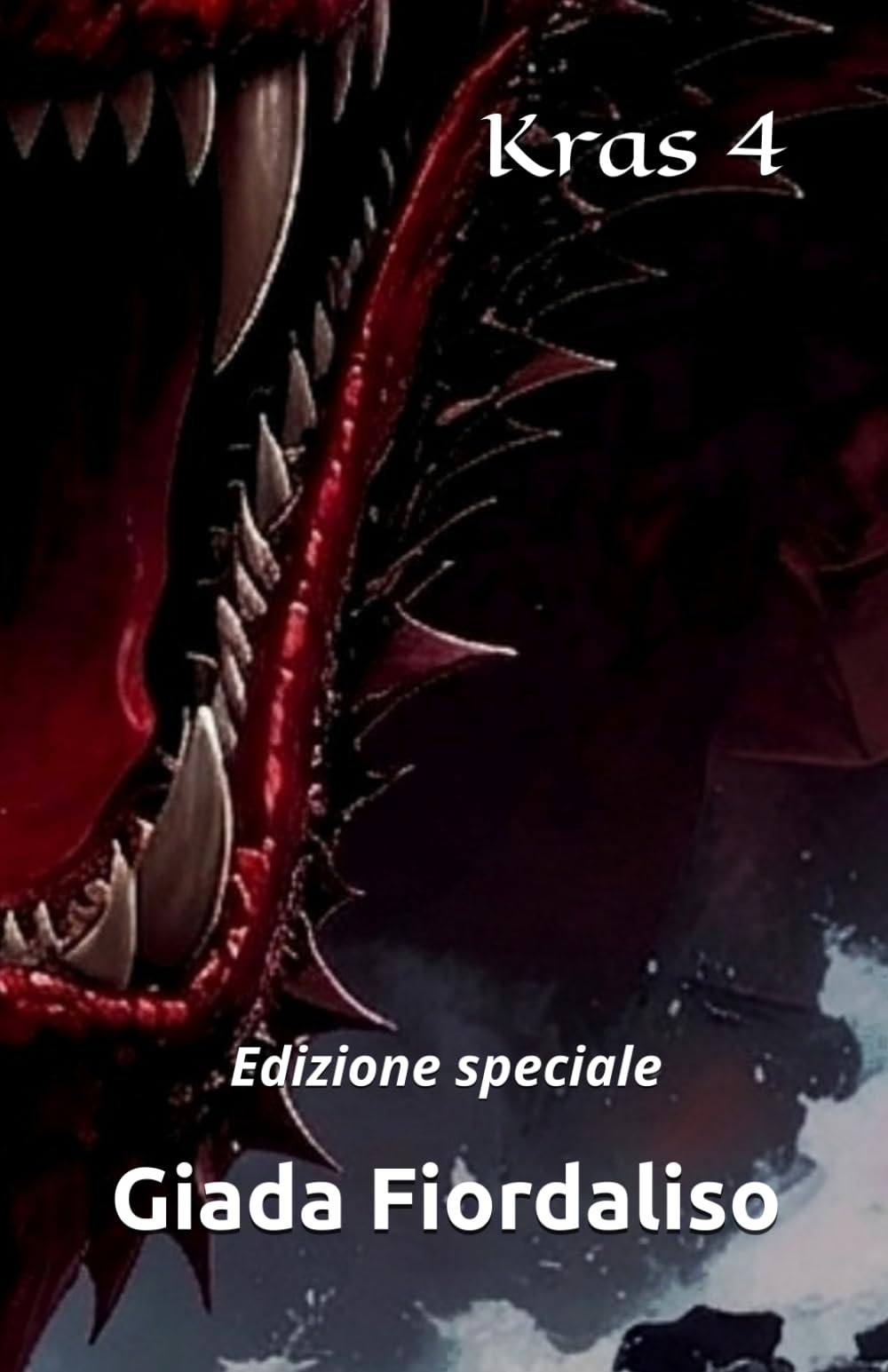 Kras- volume 4 edizione speciale copertina puzzle con drago rosso (la cover si compone in più modi solo accostando i quattro volumi): Edizione speciale