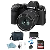 Fujifilm X-S20 Mirrorless Digital Camera with XF16-50mm F2.8-4.8 R LM WR Lens (Black) + 256GB SanDisk Extreme Pro, Camera Bag, 3-Piece Filter Set, Card Reader & BluebirdSales Cleaning Kit