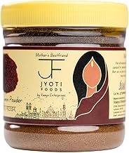Jyoti Foods Roasted Cumin Powder | 100 grams | Stone Ground | Smoky & Earthy | Pure Bhuna Jeera Powder | Natural Bhuna Jeera Powder | A Mother's Friend | FREE Spoon Inside (Pack of 1)