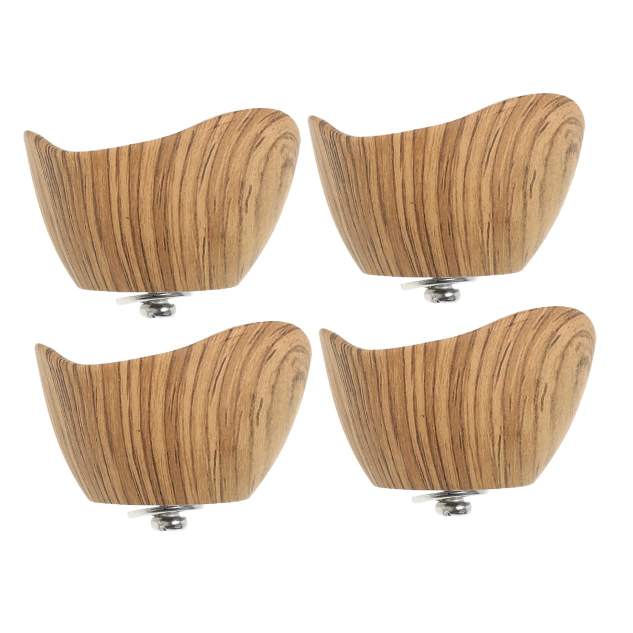 Pomello Set e Resistente in Bakelite Coperchio Pentola Installazione Legno al Calore, 4 Pezzi Manopole Facile stallazione e Design Pentole
