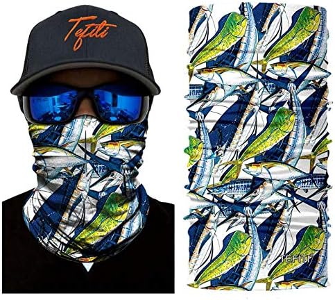 TEFITI Face Scarf Magic Scarf Bandana Balaclava Headband Neck Gaiter