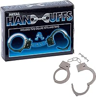 Vista 3 de Fun Express Esposas con cerradura de metal con llaves - Juguetes - 1 pieza