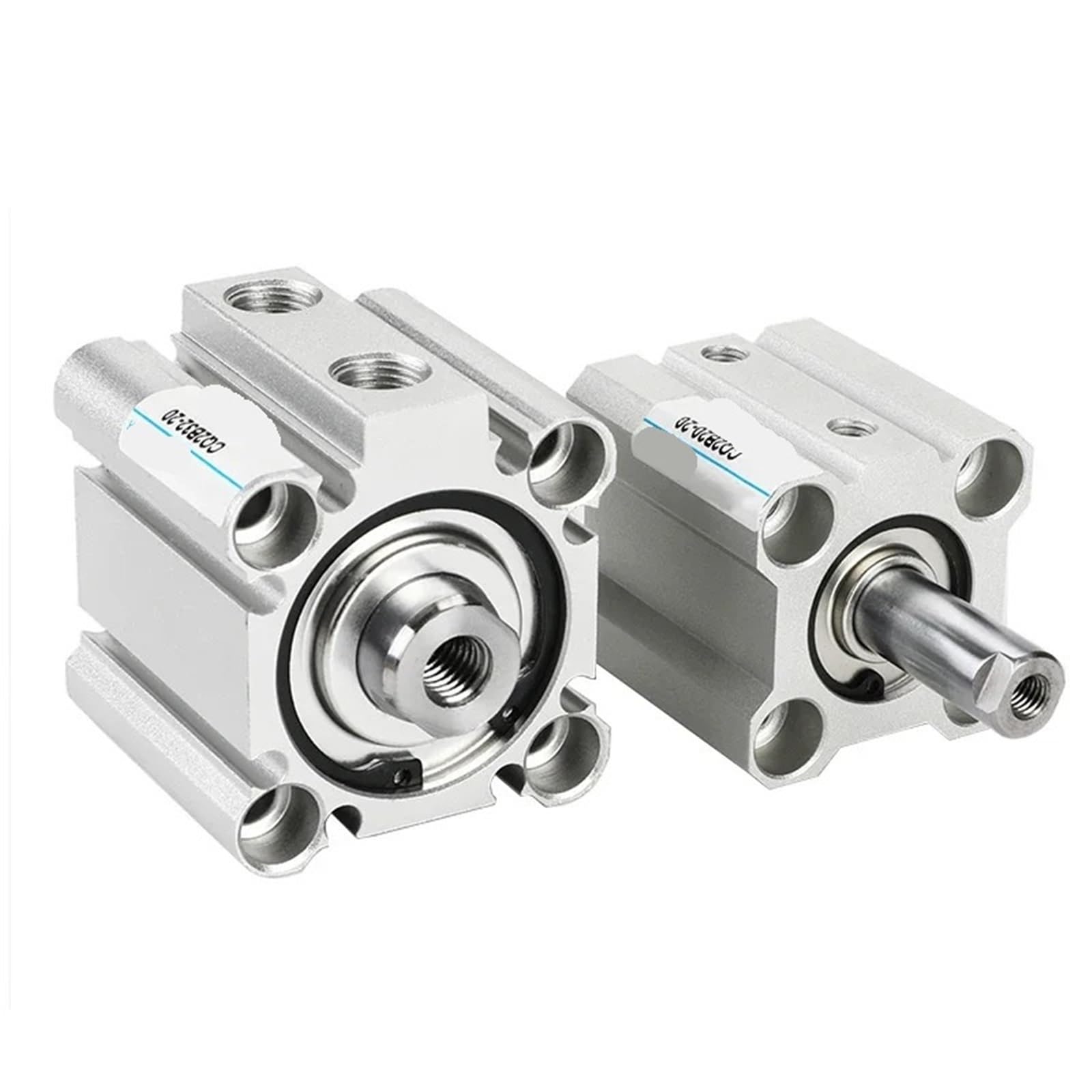 Cilindro compacto delgado de doble efecto serie CQ2B, 1 unidad, CQ2B12, CQ2B16, CQ2B20, CQ2B25, CQ2B32, CQ2B40, CQ2B50, CQ2B63, CQ2B80x100(Stroke 50mm,CQ2B40)