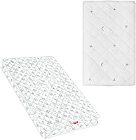 Vista 1 de Cubrecolchón para cuna y niños pequeños y funda de colchón impermeable para cuna, funda acolchada para colchón de cuna, sábanas ajustables para cuna