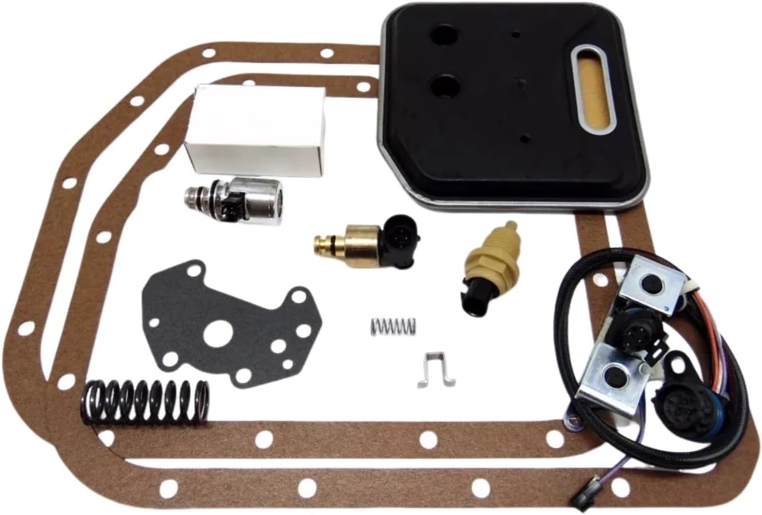 1set Solenoid Service Upgrade Kit Compatible With All Chrysler Compatible With Dodge/Jeep 42RE 44RE 46RE 47RE 48RE 93-97 Heavy-Duty A500 A518 Transmissions