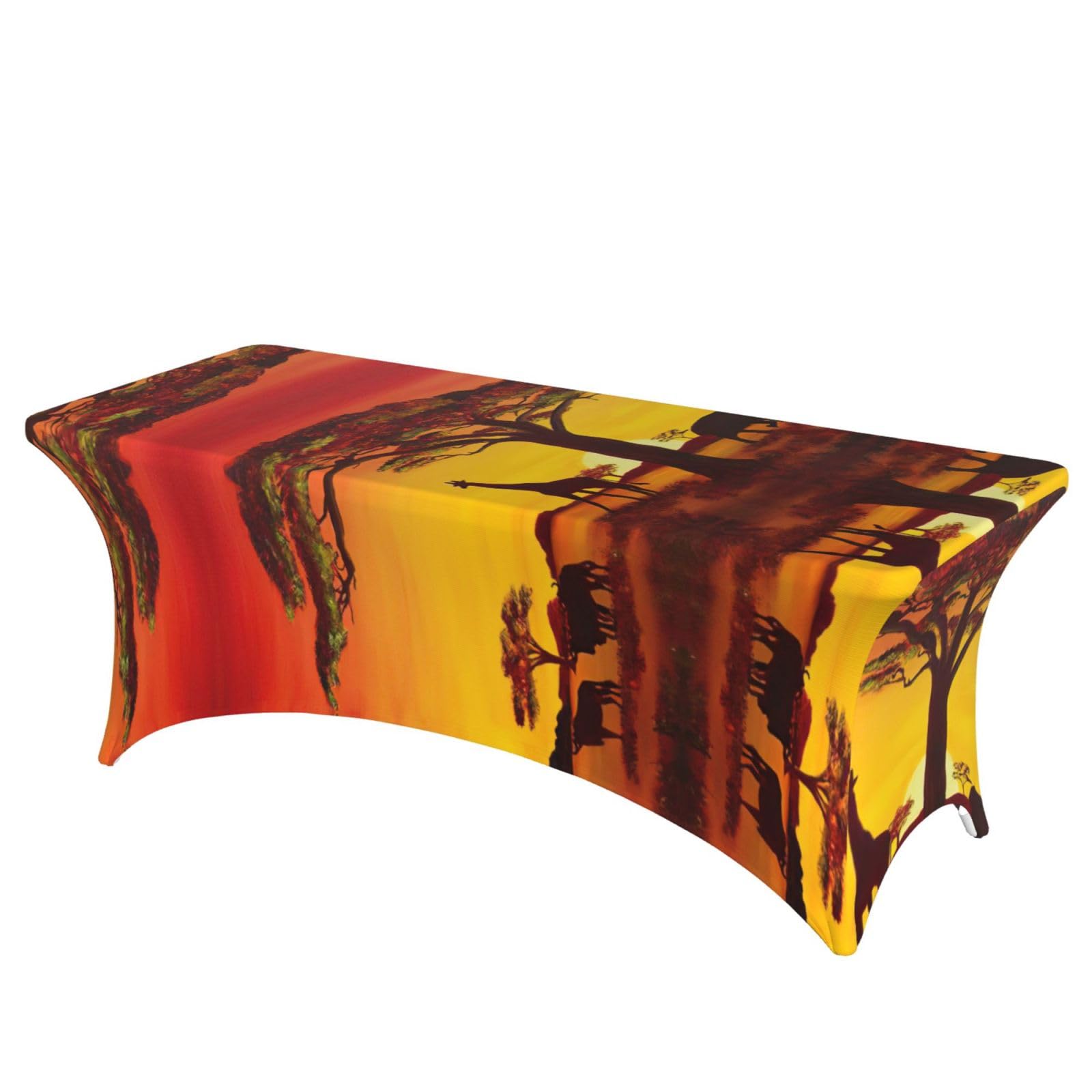 Nappe extensible élasthanne sans pli pour table banquet 1.8m