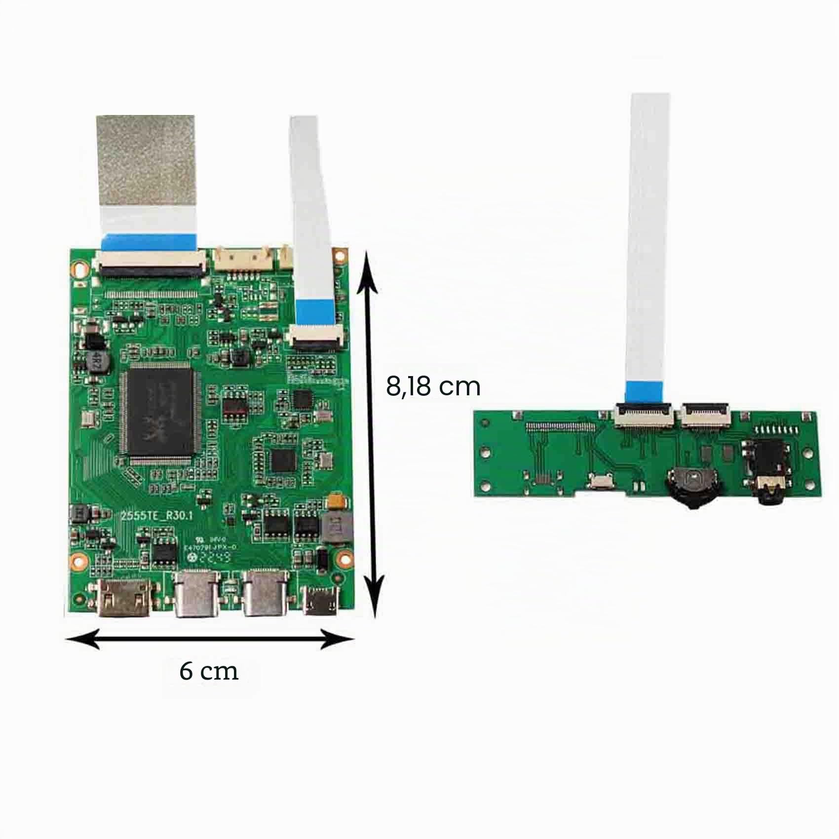 VSDISPLAY USB USB C Controller Board 40 Pin für 15,6 Zoll 1920x1080