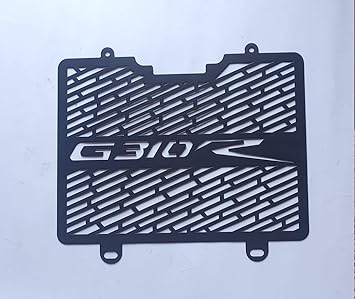 RoadRash G310R G310GS Radiator Grill Guard for BS6 (Black)