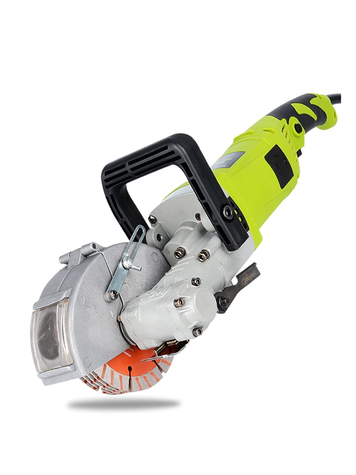 Rsgxlfqzvak Package A Wall Cutting Machine, Wall Chaser Slotting Machine One-Time Cutting High-Power Dust-Free Hydropower Project Installation Wall Concrete(Package A)