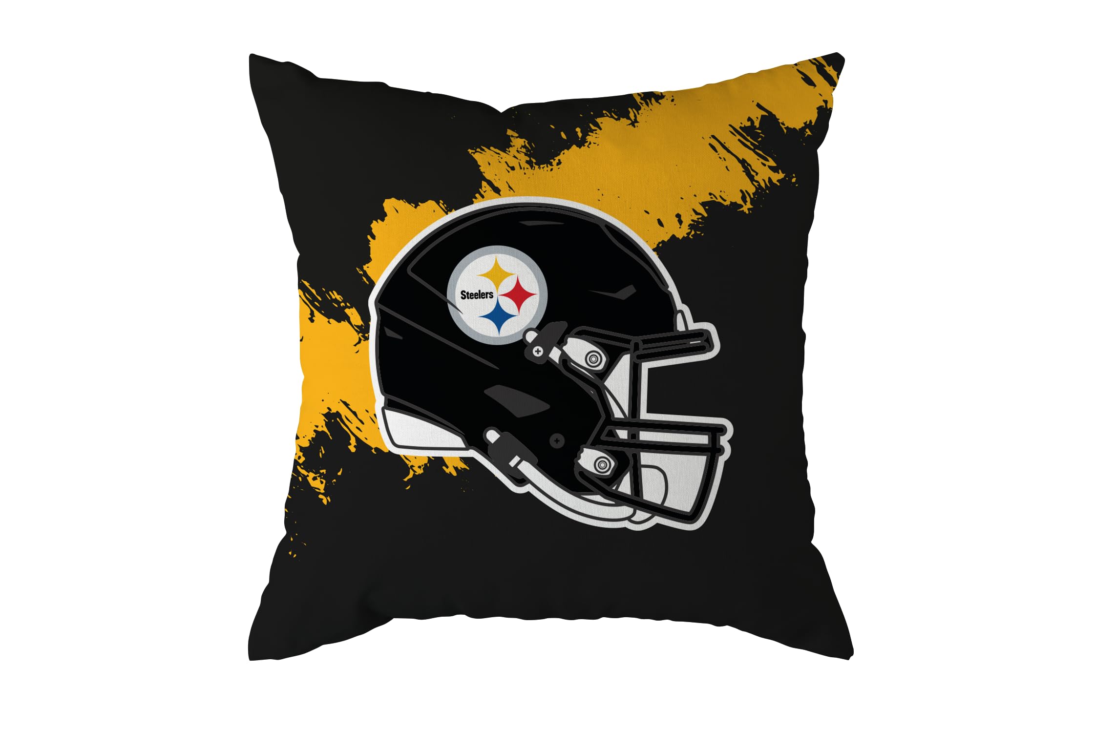 NFL Kissen Pittsburgh Steelers Football Cushion Brush Pillow Sofakissen 50x50cm