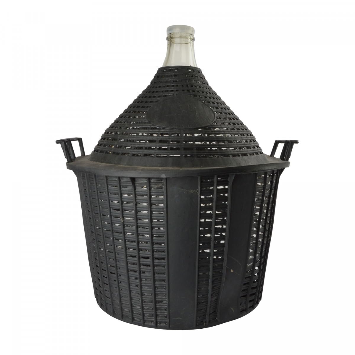 BP030 Bonbonne Entourage Verre Transparent 48,5 x 48,5 x 56 cm 34 L