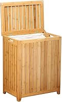 Vista 4 de Oceanstar Spa-Style Bamboo Laundry Hamper