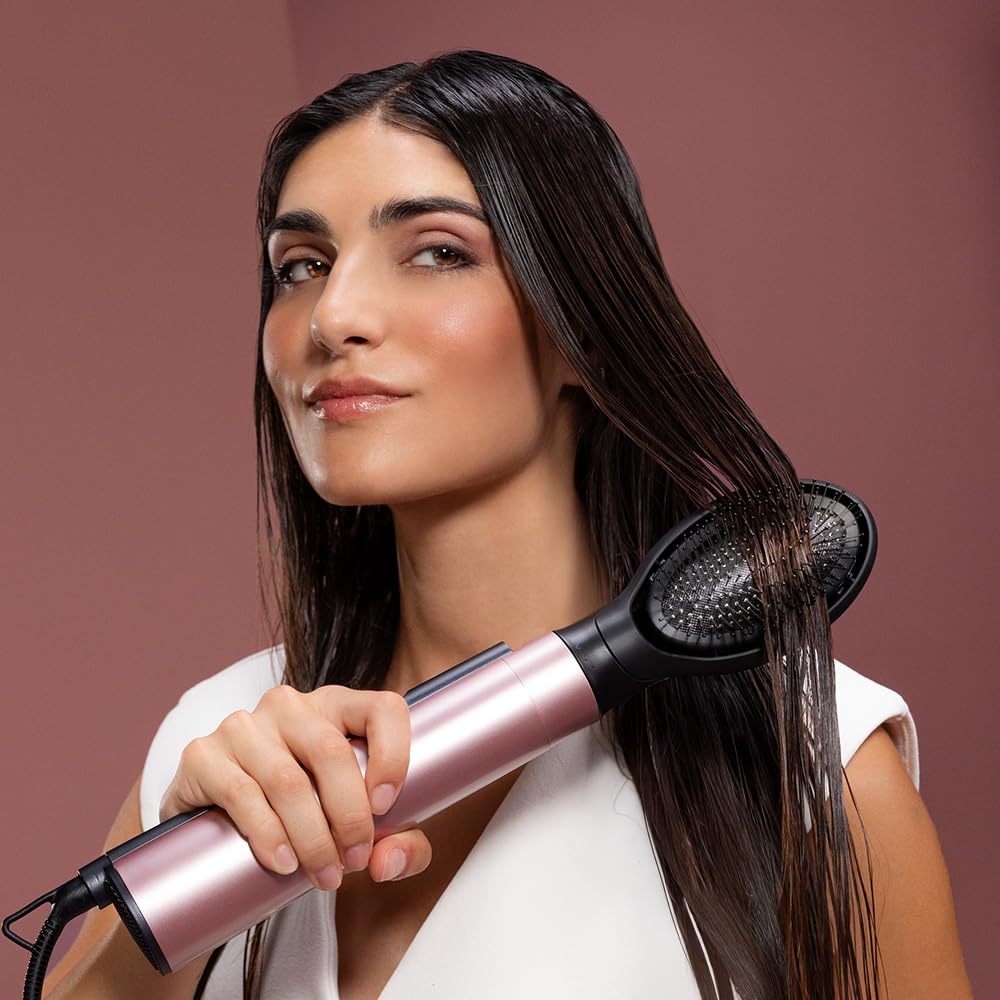 Cecotec 10 akcesoriów CeramicCare 10 AirBrush Air Brush. 1200W, suszarka, prostownica, lokówka, objętość, dyfuzor, ekran, funkcja jonowa, powłoka ceramiczna, kontrola temperatury