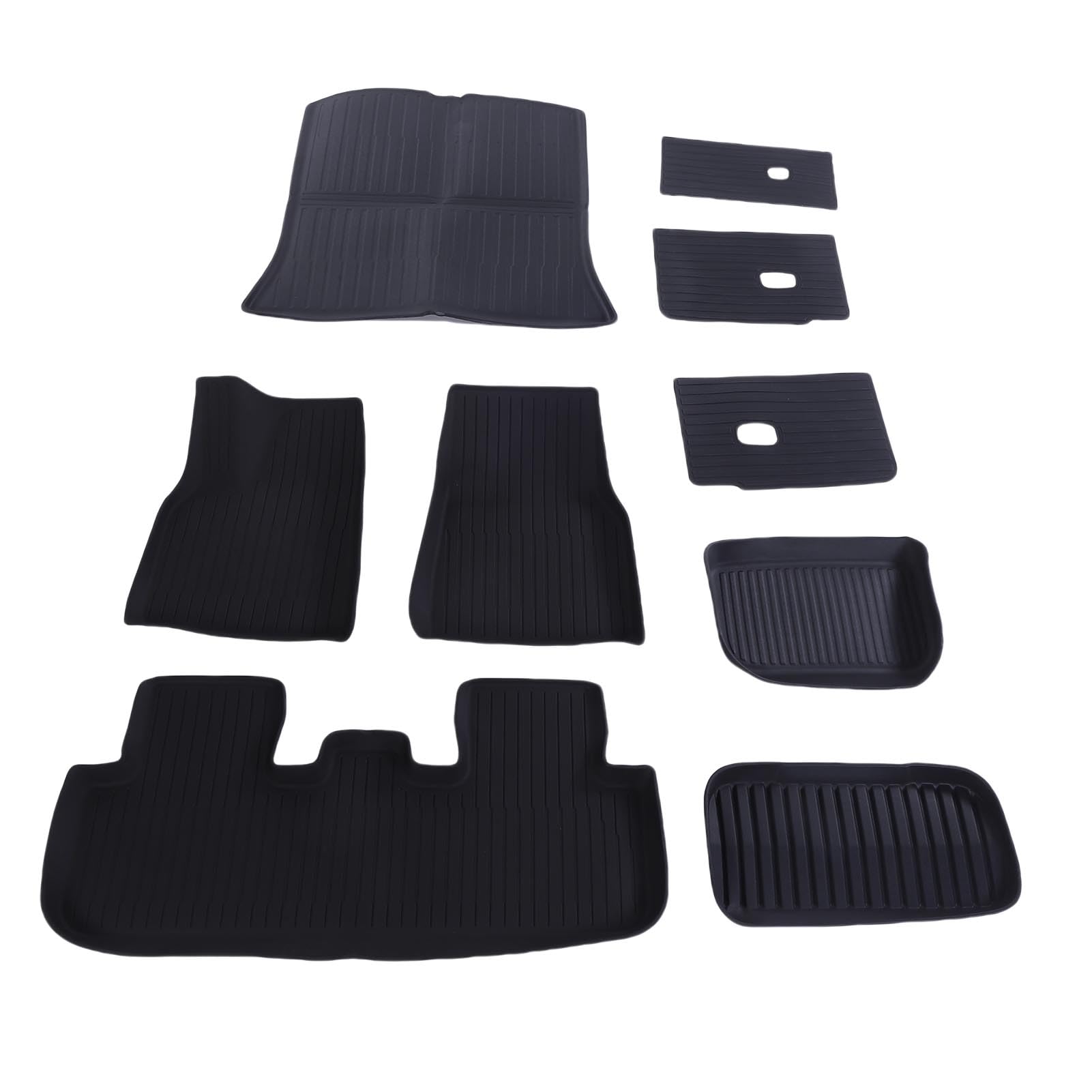 Juego de Alfombrillas Duraderas para el Piso del Coche, TPE para Todo Tipo de Clima, a Prueba de Arañazos para Juniper 2025 2026, Kit Completo de Alfombrillas Delanteras y Traseras para