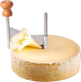 Cheese Wheel Curler Grater, Stainless Steel Cheese Flower Shaver Manual Practical Kitchen Tools for Chocolate Shavings Curls for Dessert Chocolate Nuts