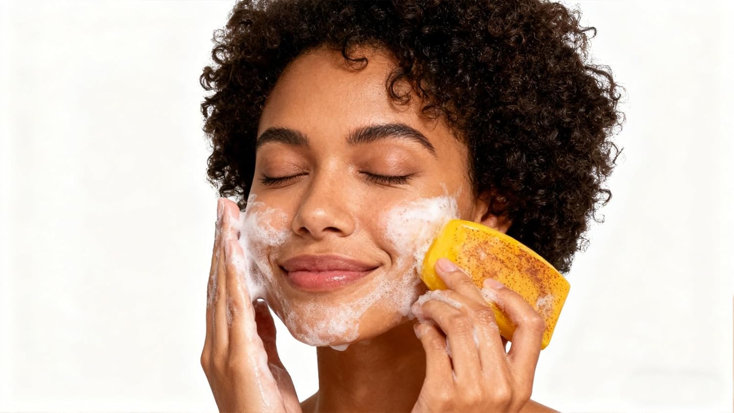 Radish & Carrot Grain Soap (2 Pack) - Kojic Acid & AHA Brightening Bar for Face & Body, Fades Dark Spots, Natural Formula, 2 x 100g - Image 2