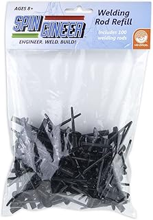 MindWare Spin-Gineer Welding Rod Refill Pack â€“ Engineering Activity for Kids Ages 8 & Up â€“ Includes 100 Pieces