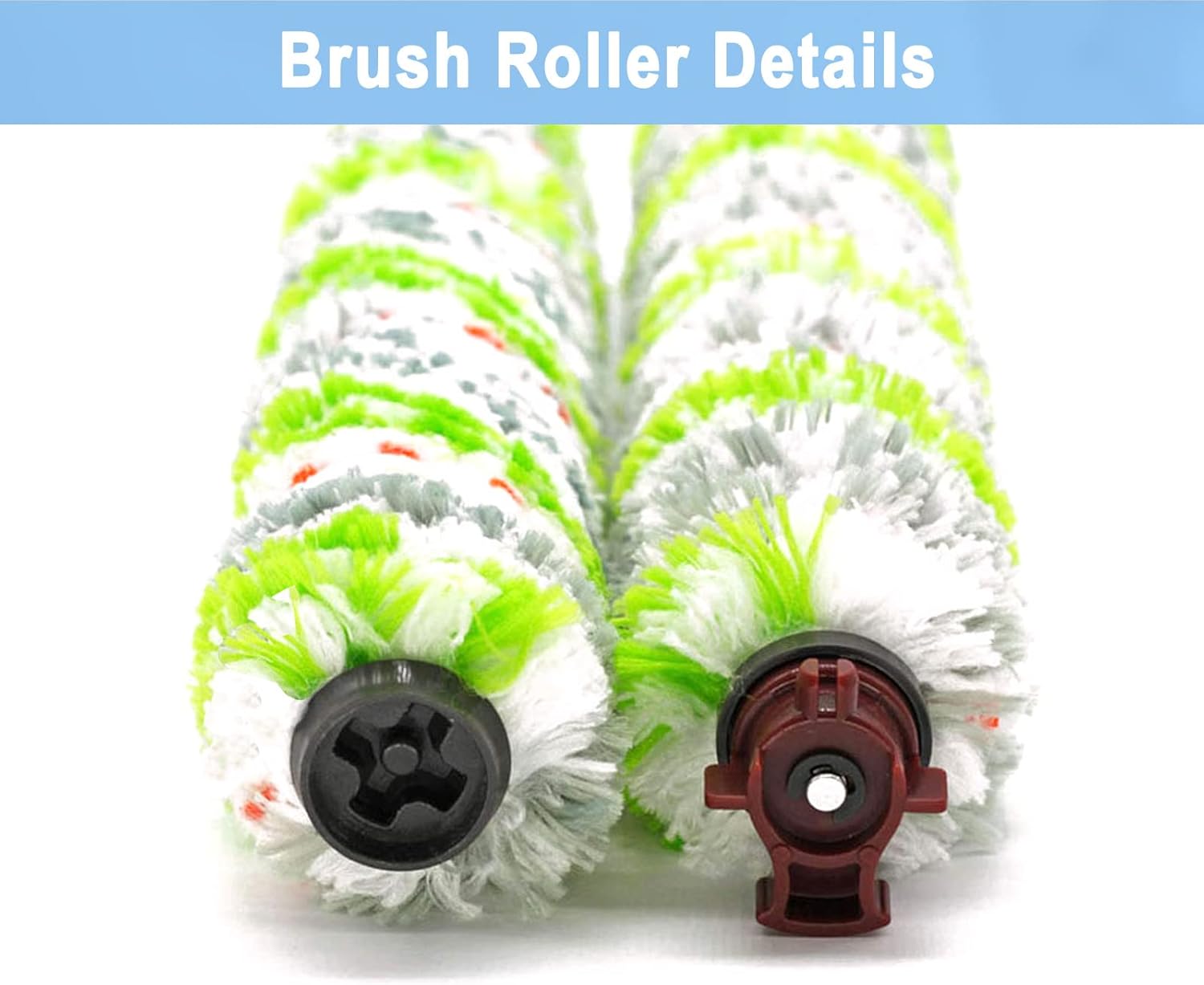 Replacement parts Brush Roll and 1866 Vacuum Filters Compatible with Bissell Crosswave Pro 2306 1785 Series Vacuum Cleaner