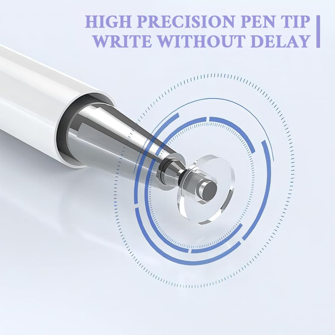 Pennini Stilo 2 in 1 per Touch Screen, Pennino Capacitivo a Punta Fine, Compatibile Cellulare e Tablet