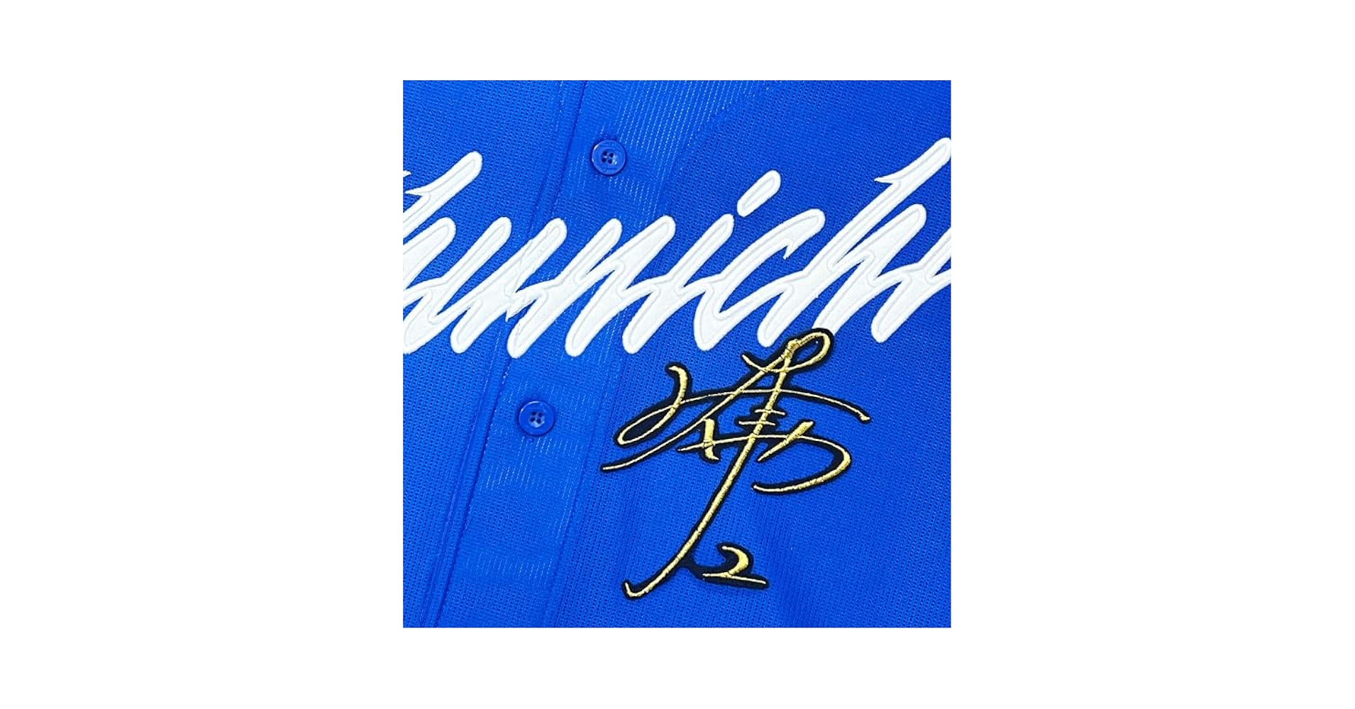 Amazon.co.jp: 中日ドラゴンズ 刺繍ワッペン 田中 幹也 サイン 黒 応援