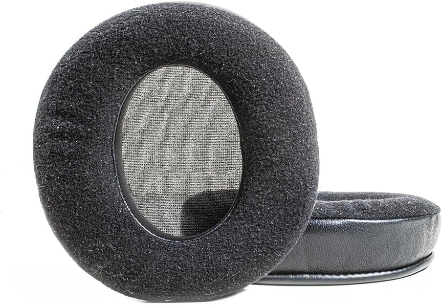 Dekoni Audio Custom Hybrid Earpads for Fiio FT1 | Premium Sheepskin and Velour Replacement Ear Cushions | Memory Foam Headphone Pads for Comfort, Noise Isolation, and Enhanced Bass Performance