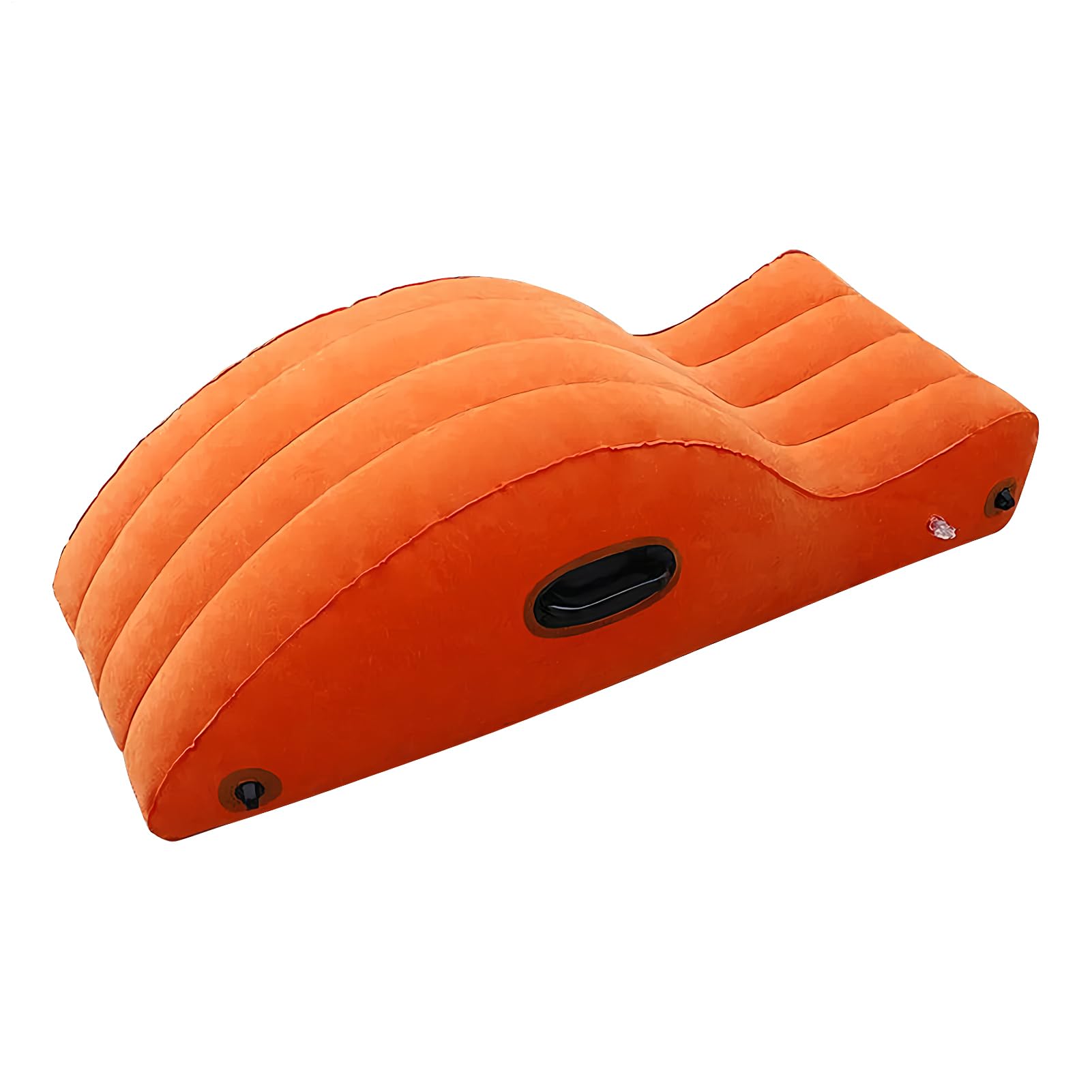 Sillón de yoga hinchable y colchoneta de pilates plegable para entrenamiento