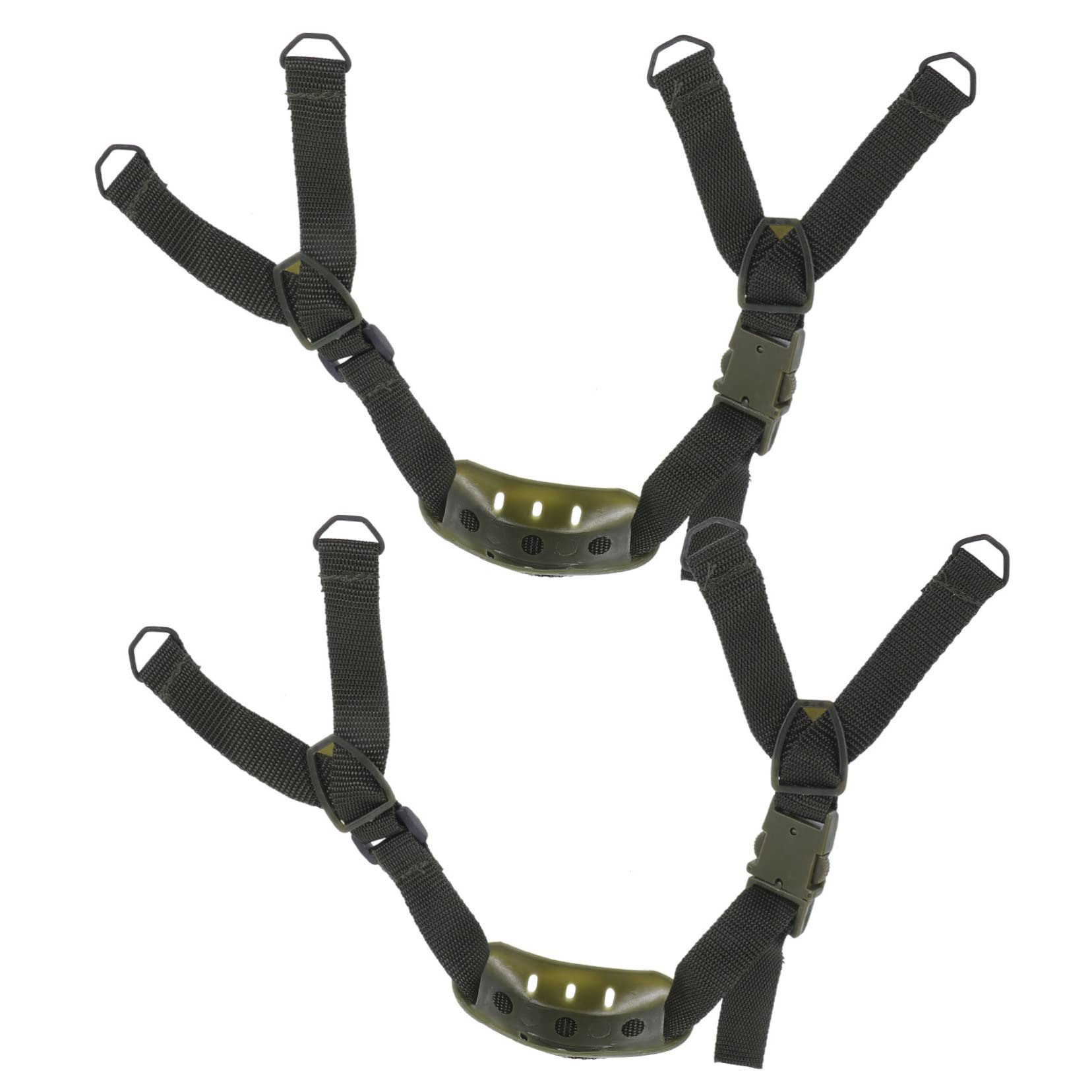 Gadpiparty Helm Kinnriemen Schutzhelm-kinnriemen Für Kinnriemen Für Baumützen Gestell Hutband Bequemer Kinnriemen Verstellbarer Kinnriemen Segeltuch Olive Green