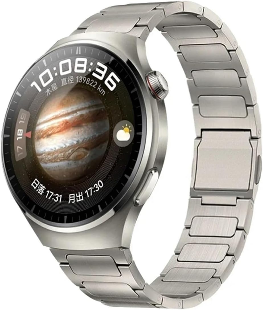 Titanium Strap Fit For Huawei GT5 Pro 46mm Watch 4 Pro Watch 22mm Clasp Band Fit For Amazfit T-REX 3 Balance Oneplus 2R